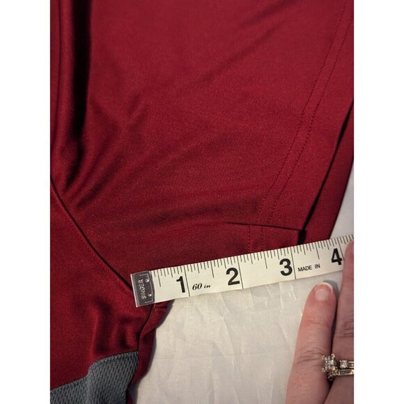 arkansas razorbacks Men's Size XL Red/Gray Short Sleeve Collared Shirt RN#101475 - Picture 9 of 11